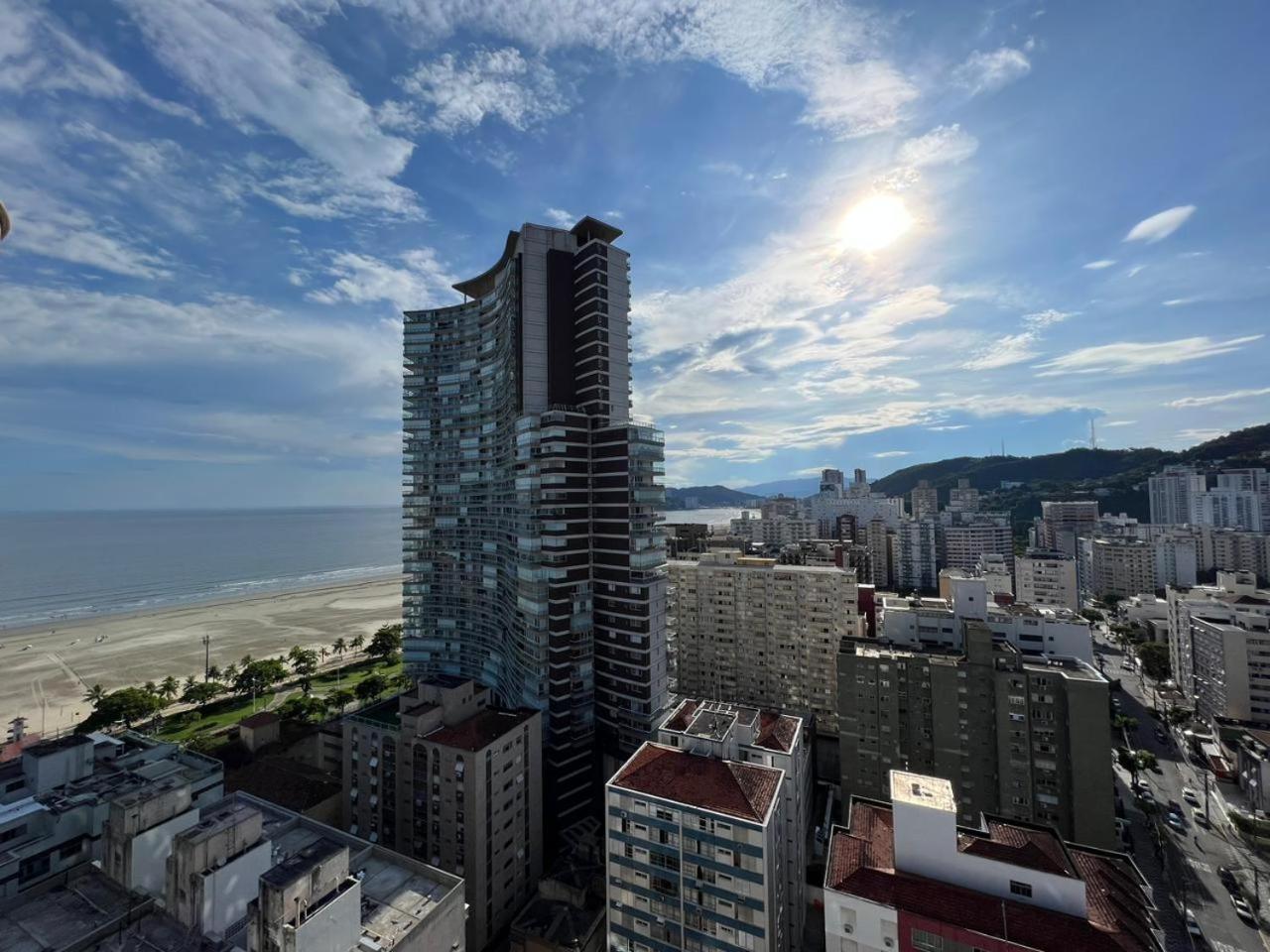 Apartment Estanconfor Vista Mar Com Ac, Garagem, Alto 23º Andar