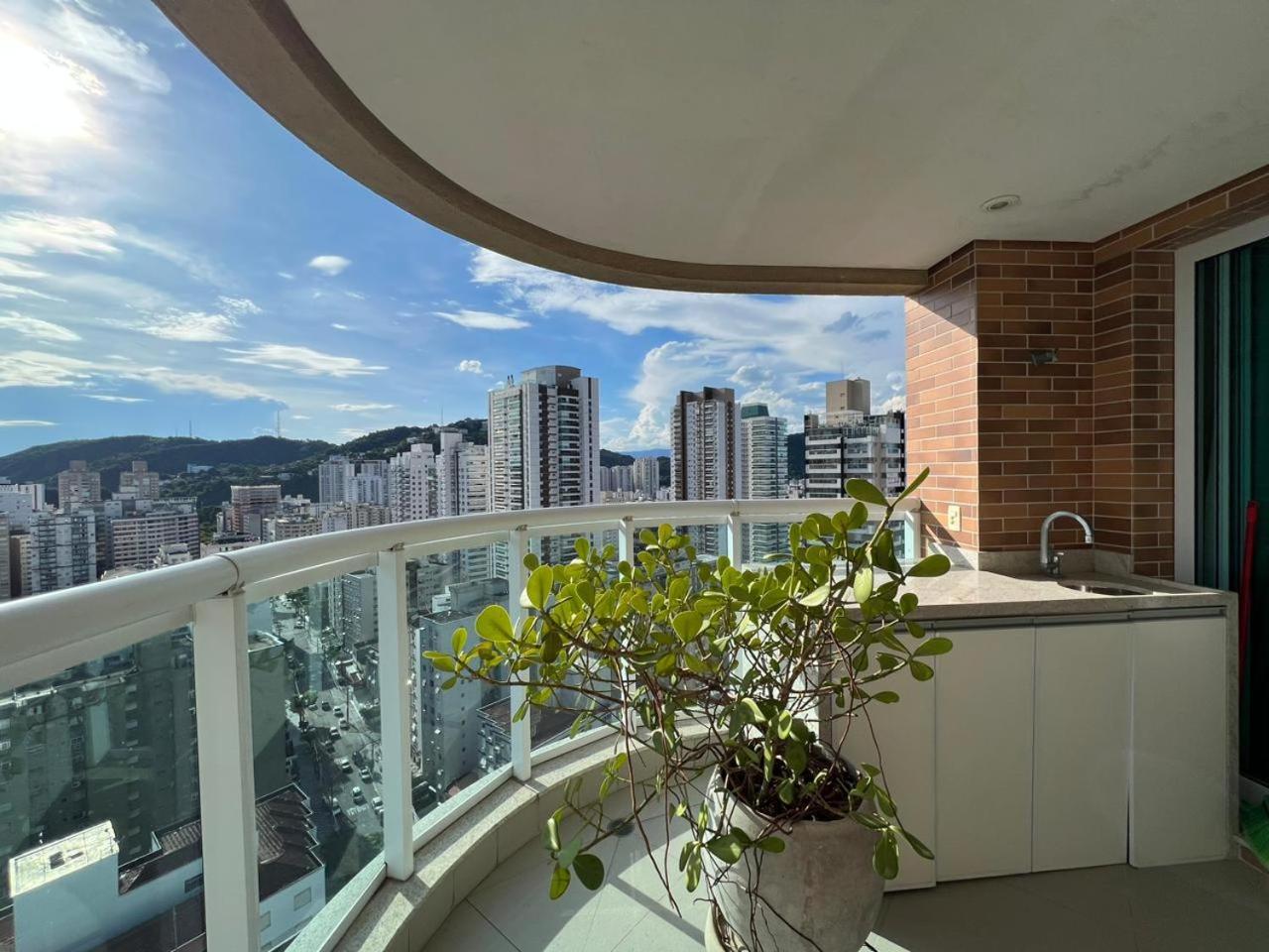 Estanconfor Vista Mar Com Ac, Garagem, Alto 23º Andar *